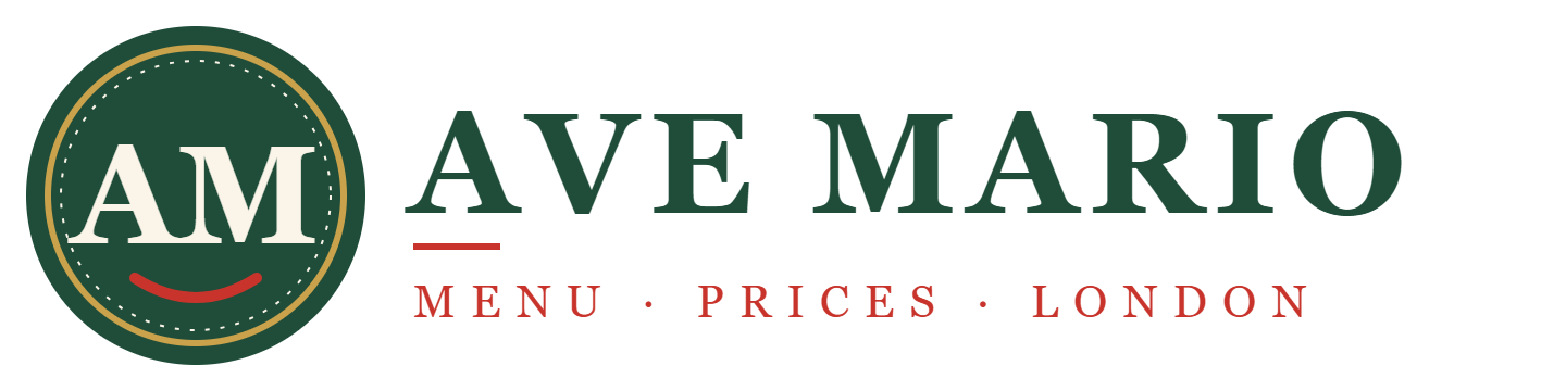 Ave Mario Menu logo